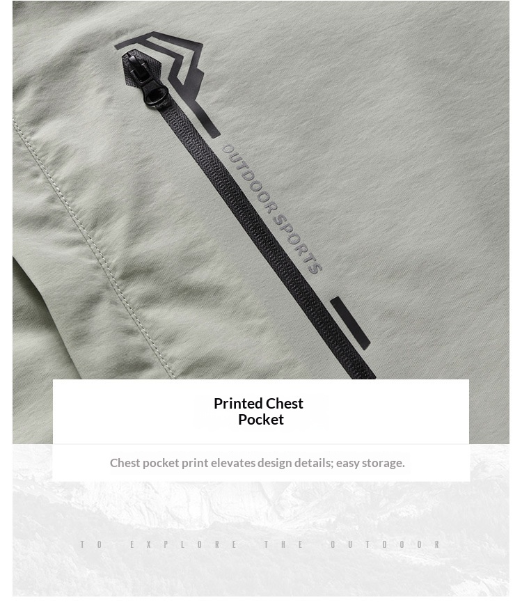 Jungen Frühling Herbst Sommer Outdoor Herren Einlagiger dünner lässiger atmungsaktiver wind- und regendichter Mantel Wanderjacke_voghion.com