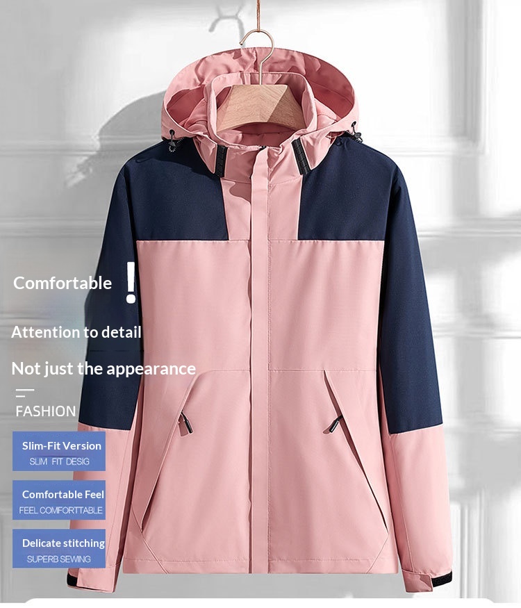 Giacca da trekking traspirante monostrato sottile per ragazzo, da esterno, antivento, impermeabile, transfrontaliera, primaverile e autunnale_voghion.com