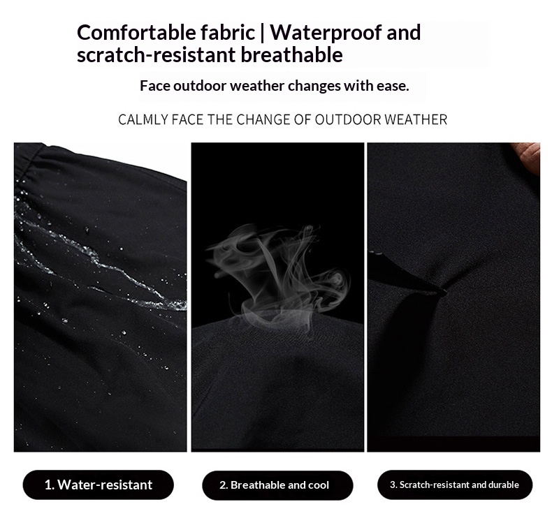 Giacca antivento da uomo per esterni, unisex, alla moda, mimetica, di grandi dimensioni, con cerniera, cappuccio, casual, versatile_voghion.com