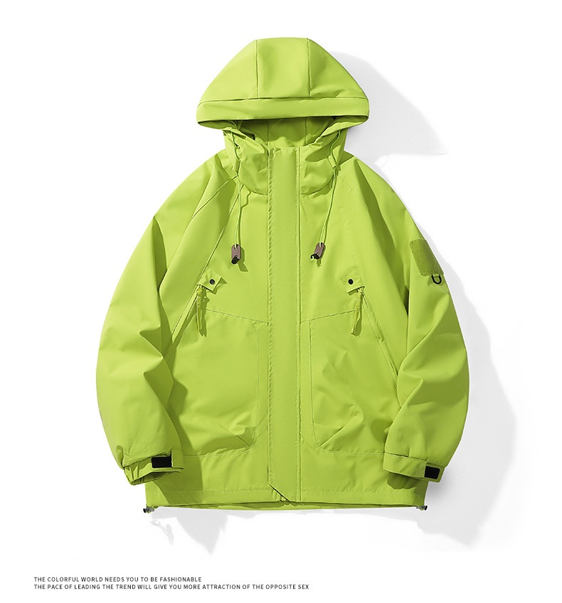 ragazzo Ragazzo 2024 Nuova giacca a vento alla moda per ragazzi da uomo e donna, stile giapponese semplice, versatile, antivento e antipioggia_voghion.com