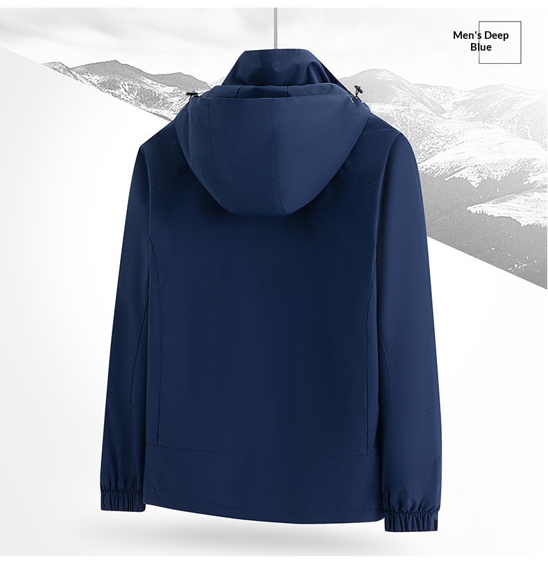 Boy Boy Factory Direct Hot-Selling Outdoor Sports 3-in-1 Afneembare Tweedelige Jas Winddichte Regenbestendige Jas_voghion.com