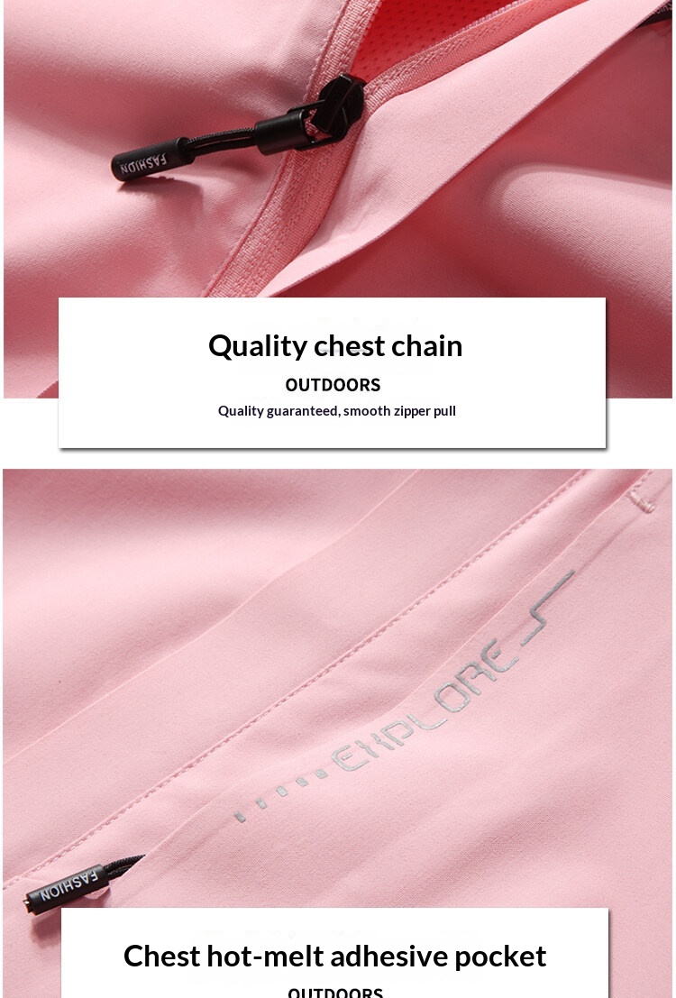 Unisex-Softshelljacke für Jungen im Frühlings- und Herbststil, winddicht, regendicht, mit Kapuze, vielseitig für Outdoor-Sportarten_voghion.com