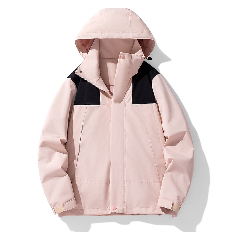 Outdoor-Windjacke für Männer und Frauen, Paare im Frühlings- und Herbststil, wind- und wasserdicht, trendige Jacke für junge Leute_voghion.com