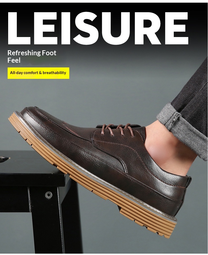 WalkPrime WalkPrime 2025 Cross-Border Herbst/Winter Brogue Business Herren Trendy Korean Version Echtleder Casual British Style Vielseitig_voghion.com