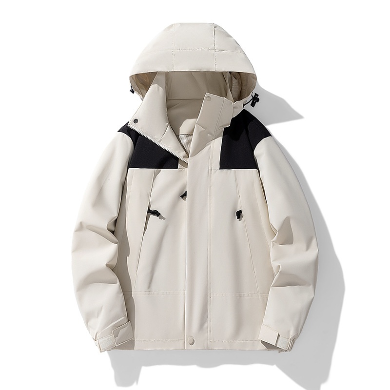 Outdoor-Windjacke für Männer und Frauen, Paare im Frühlings- und Herbststil, wind- und wasserdicht, trendige Jacke für junge Leute_voghion.com