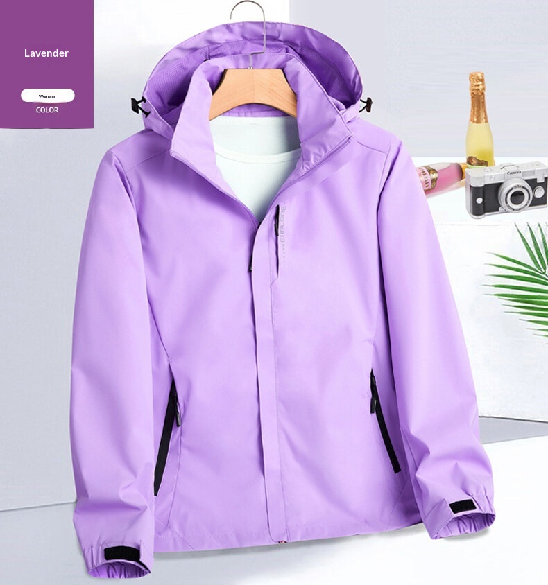 boy Boy Men's Women's Spring And Autumn Thin Single Layer Windproof Waterproof Jacket Outdoor Sports Hiking Windbreaker_voghion.com