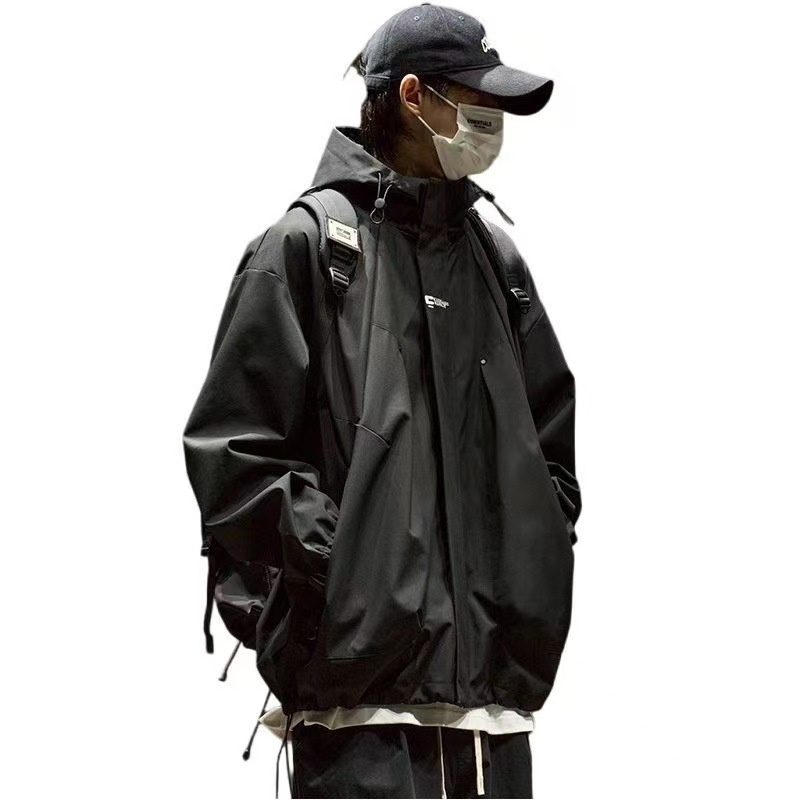 Windjacke für Jungen, Herbst, Outdoor, winddicht, Jugendoberteil, Frühlingsjacke, Herrenbekleidung_voghion.com