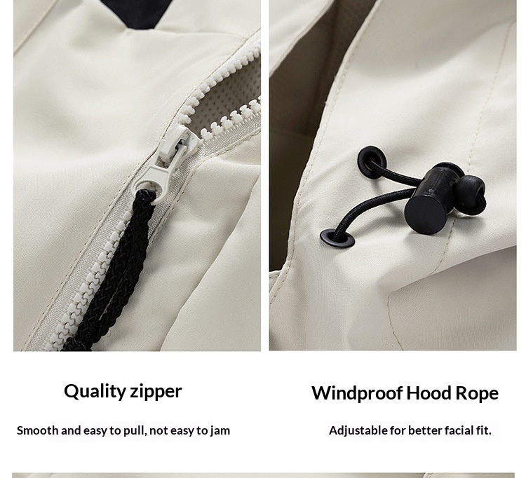 Outdoor-Windjacke für Männer und Frauen, Paare im Frühlings- und Herbststil, wind- und wasserdicht, trendige Jacke für junge Leute_voghion.com