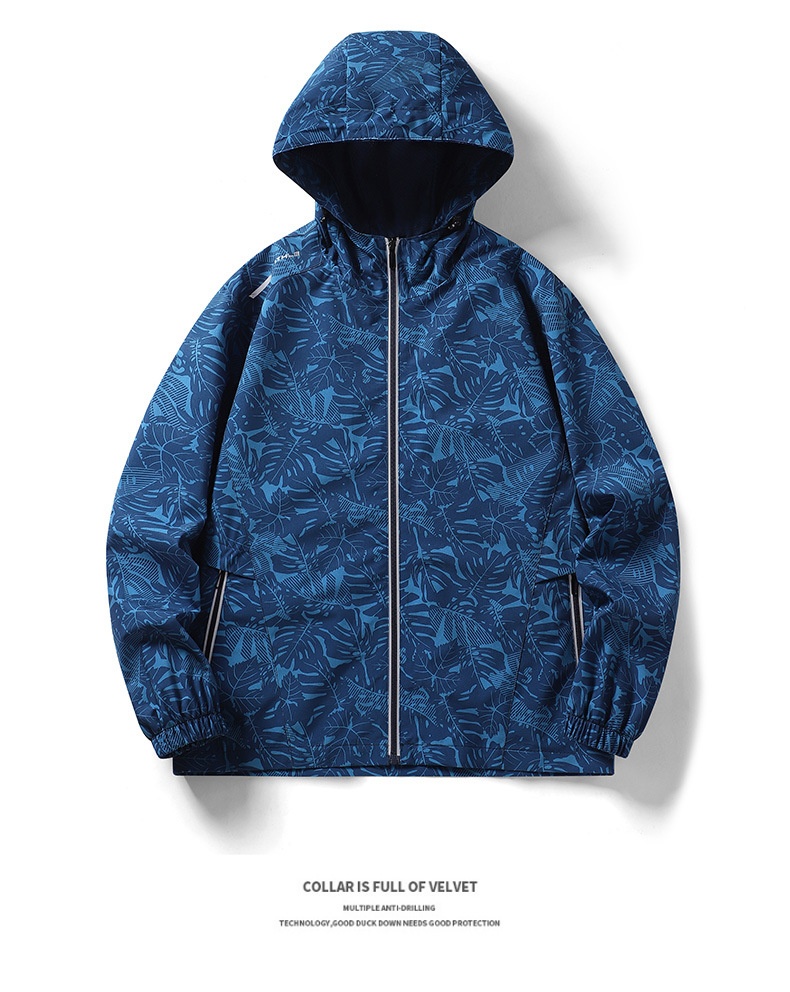 Giacca antivento da uomo per esterni, unisex, alla moda, mimetica, di grandi dimensioni, con cerniera, cappuccio, casual, versatile_voghion.com