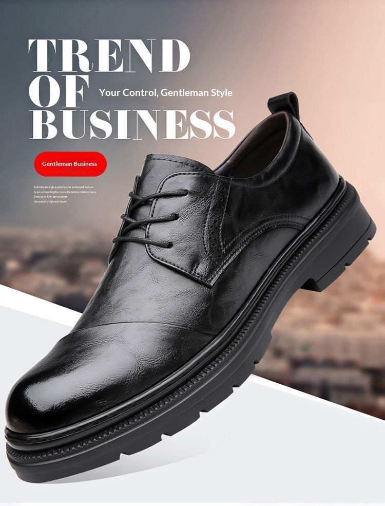 WalkPrime WalkPrime Nuove scarpe da uomo in morbida pelle, versatili, formali, casual, Derby, da sposo, da lavoro, da matrimonio, britanniche_voghion.com