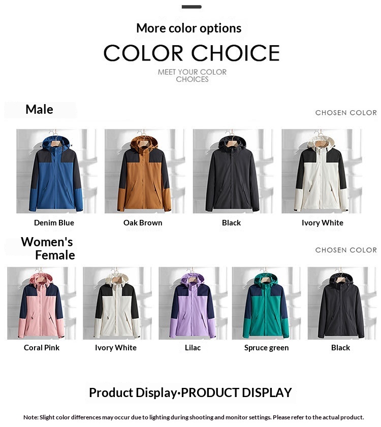 Giacca da trekking traspirante monostrato sottile per ragazzo, da esterno, antivento, impermeabile, transfrontaliera, primaverile e autunnale_voghion.com