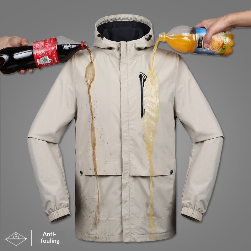 Jungen Frühling Herbst Sommer Outdoor Herren Einlagiger dünner lässiger atmungsaktiver wind- und regendichter Mantel Wanderjacke_voghion.com