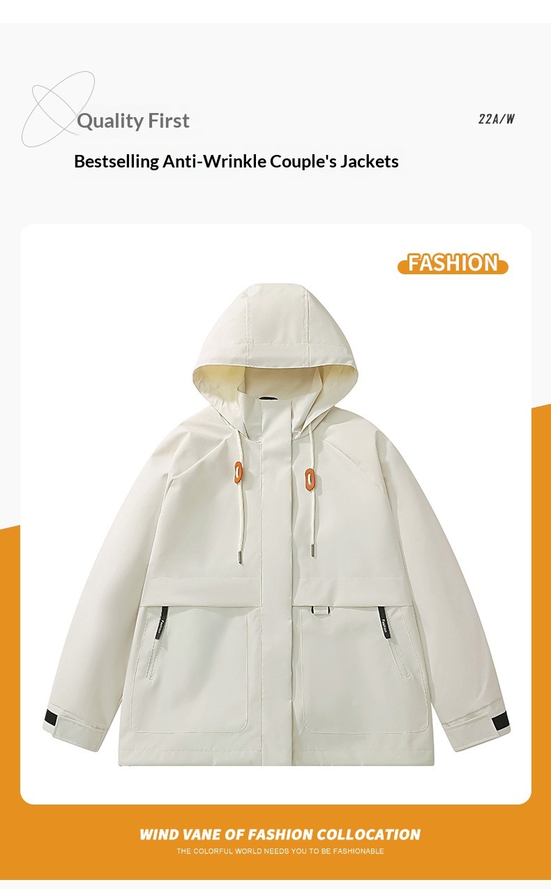 boy Boy Rose Story Huang Yimei Same Style Women Spring Autumn Skiing Three-in-One Jacket Men Windproof Waterproof_voghion.com