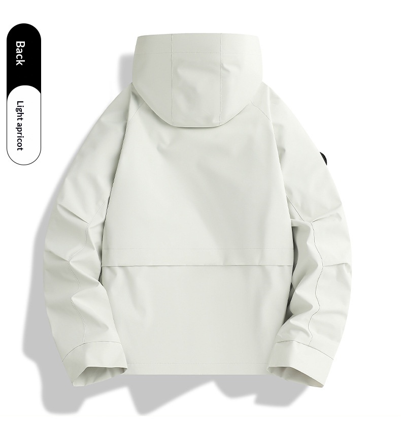 boy Boy Dragon Fruit Color Women's Three-in-One Windproof Waterproof Fleece Two-Piece Set Men's Cycling Travel Hiking Jacket_voghion.com