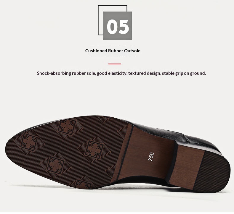 WalkPrime Factory Direct New 6CM Pointed Genuine Trendy Height Increasing Men's High Heel 8cm Leather Shoes_voghion.com