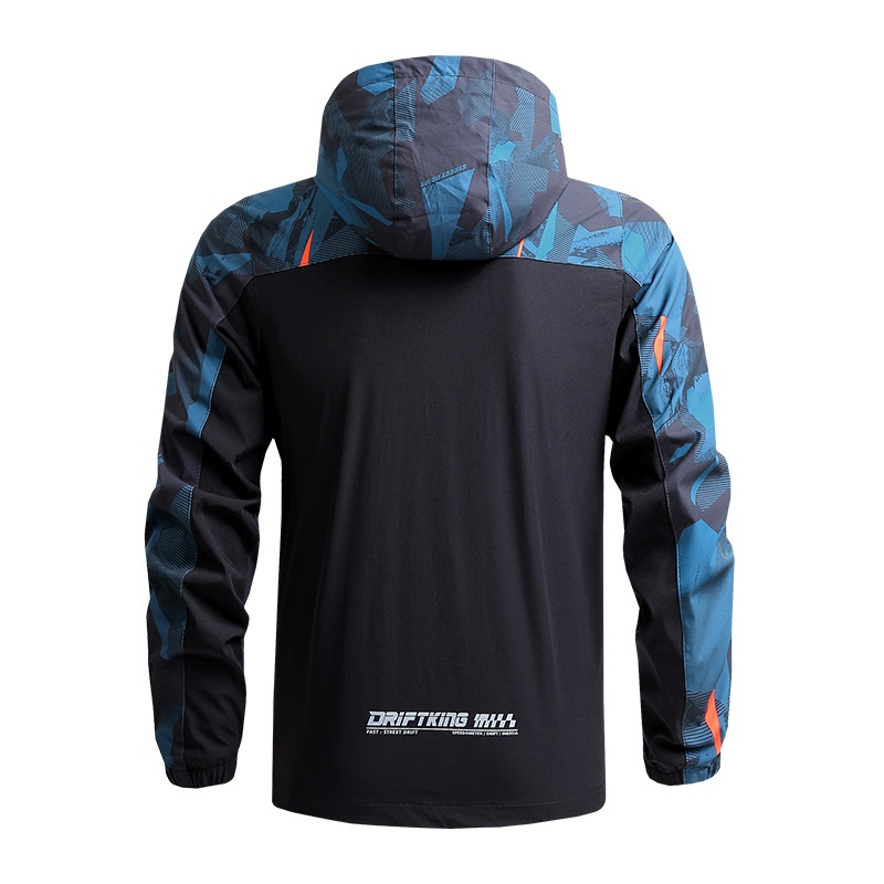 boy Boy Cross-Border Men's Spring And Autumn Hiking Thin Casual Quick-Dry Windproof Outdoor Sports Hooded Jacket_voghion.com