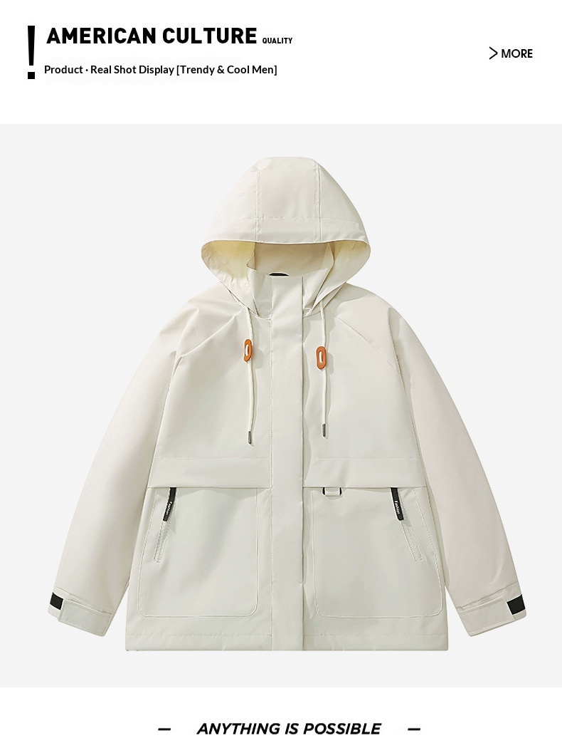 boy Boy Rose Story Huang Yimei Same Style Women Spring Autumn Skiing Three-in-One Jacket Men Windproof Waterproof_voghion.com