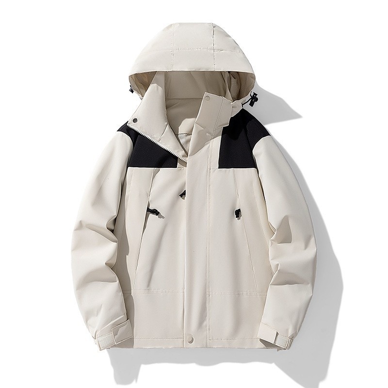 Outdoor-Windjacke für Männer und Frauen, Paare im Frühlings- und Herbststil, wind- und wasserdicht, trendige Jacke für junge Leute_voghion.com