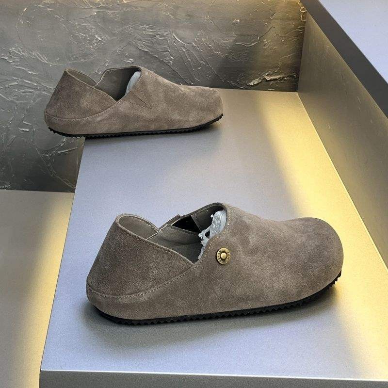 Voyage FGJX Men's European And American Bronze Brown Closed-Toe Two-Way Versatile Loafers Soft Sole Slip-On Lazy_voghion.com