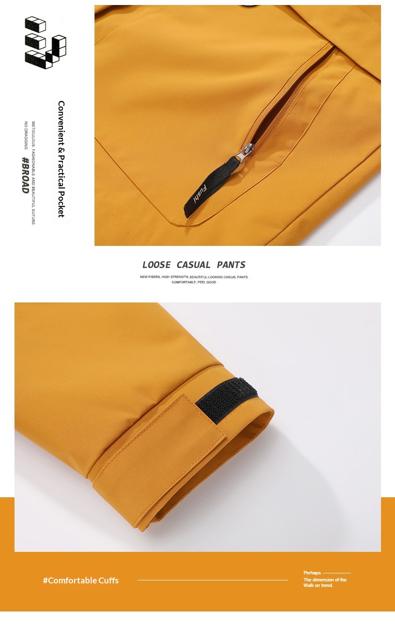 boy Boy Rose Story Huang Yimei Same Style Women Spring Autumn Skiing Three-in-One Jacket Men Windproof Waterproof_voghion.com