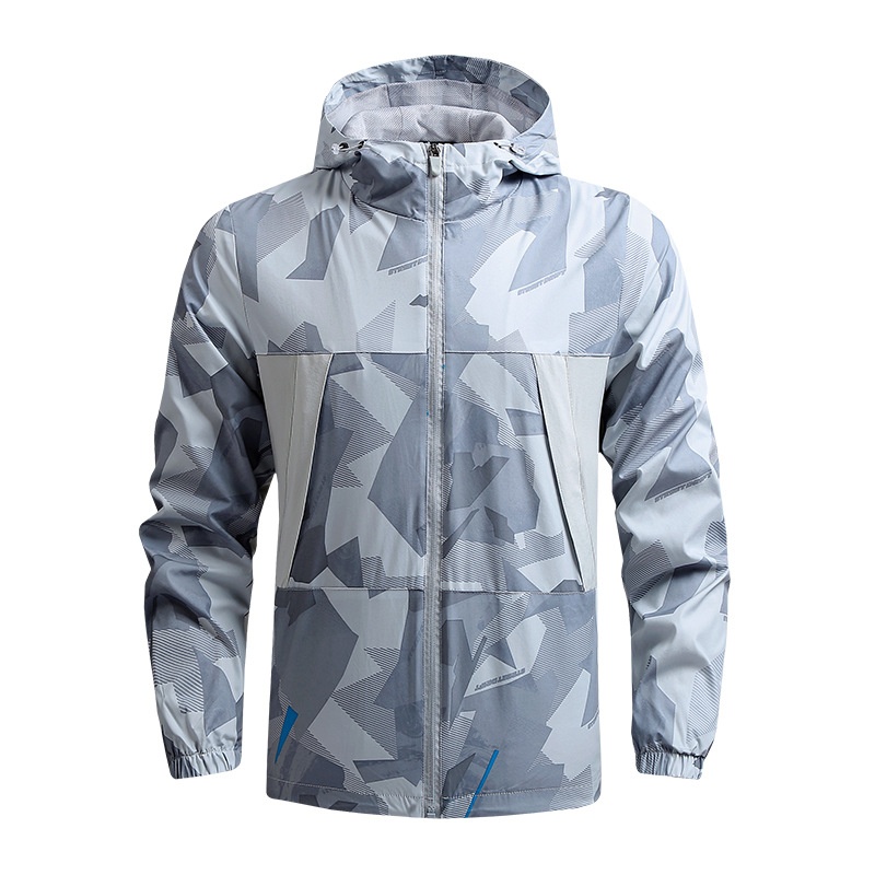 boy Boy Cross-Border Men's Spring And Autumn Hiking Thin Casual Quick-Dry Windproof Outdoor Sports Hooded Jacket_voghion.com