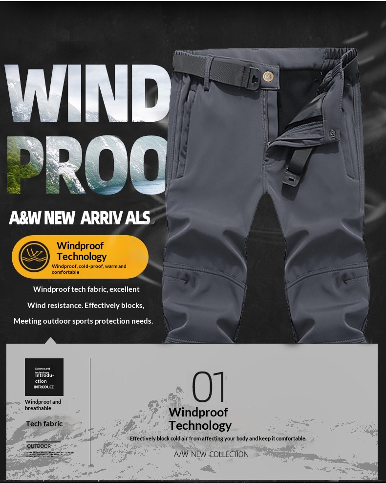 boy Boy Shark Skin Sof Shell Jacke Se For Men Winer Fleece-Lined Warm Mounaineering Waerproof Windproof Skiing Cycling_voghion.com