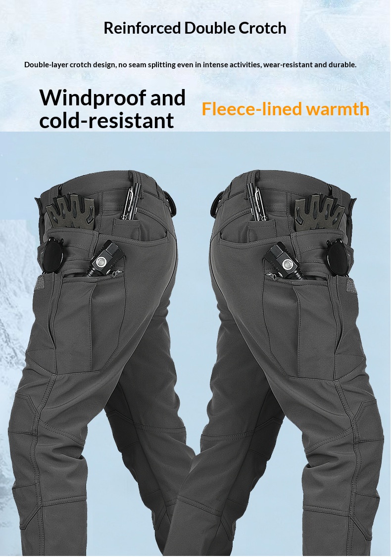 Giacca invernale da uomo in pile morbido con fodera in pelle di squalo, calda, impermeabile, antivento, da sci e ciclismo_voghion.com