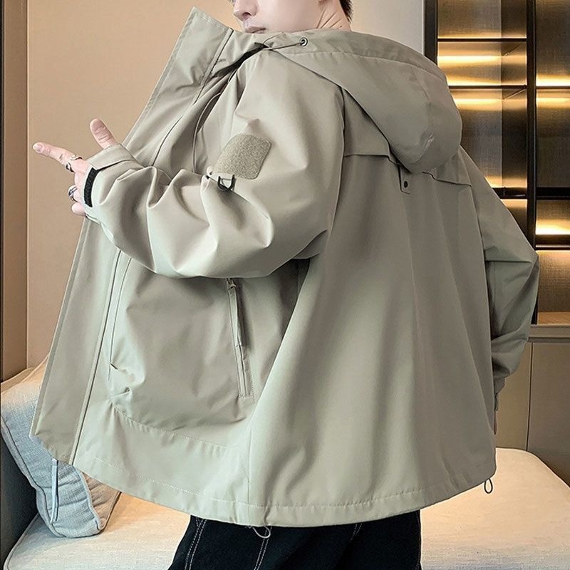 ragazzo Ragazzo Autunno Inverno Nuovo Stile Sportivo Giacca a vento Unisex Outdoor Viaggio Escursionismo Coppia Cappotto_voghion.com