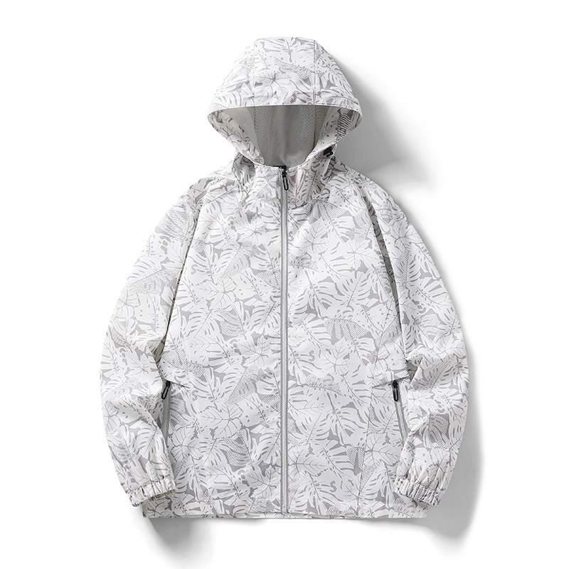 Giacca antivento da uomo per esterni, unisex, alla moda, mimetica, di grandi dimensioni, con cerniera, cappuccio, casual, versatile_voghion.com