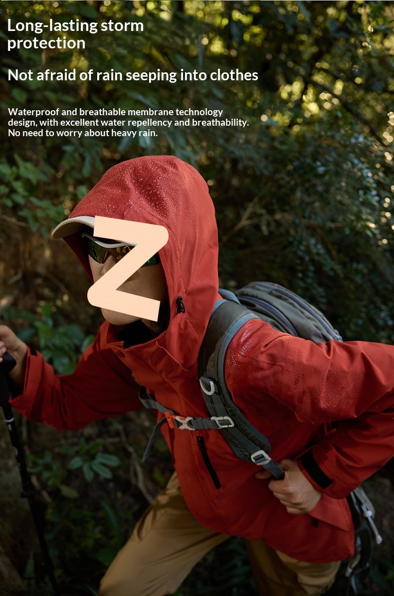 Boy 3-in-1 Jacke für Damen und Herren mit Fleecefutter, wind- und wasserdichte Outdoor-Bergsteigerjacke, direkt vom Hersteller_voghion.com