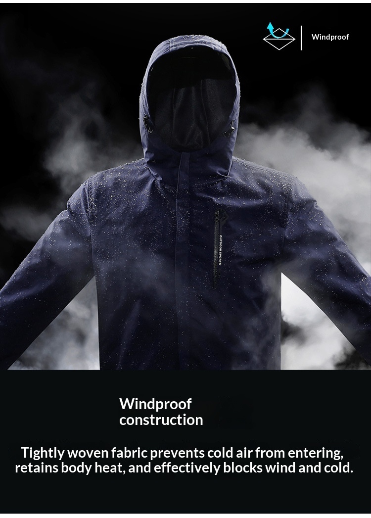 Jungen Frühling Herbst Sommer Outdoor Herren Einlagiger dünner lässiger atmungsaktiver wind- und regendichter Mantel Wanderjacke_voghion.com