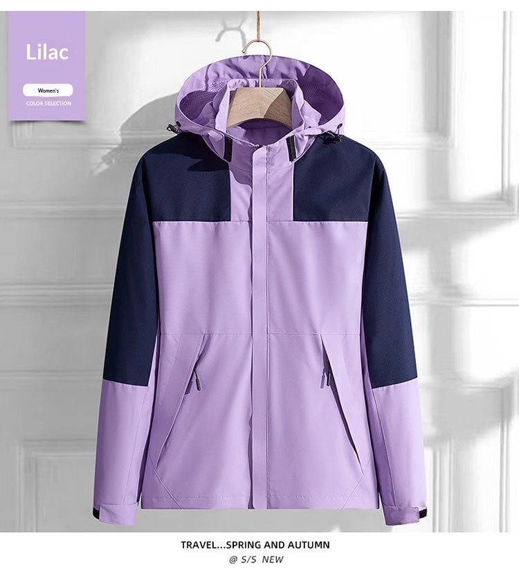 Giacca da trekking traspirante monostrato sottile per ragazzo, da esterno, antivento, impermeabile, transfrontaliera, primaverile e autunnale_voghion.com