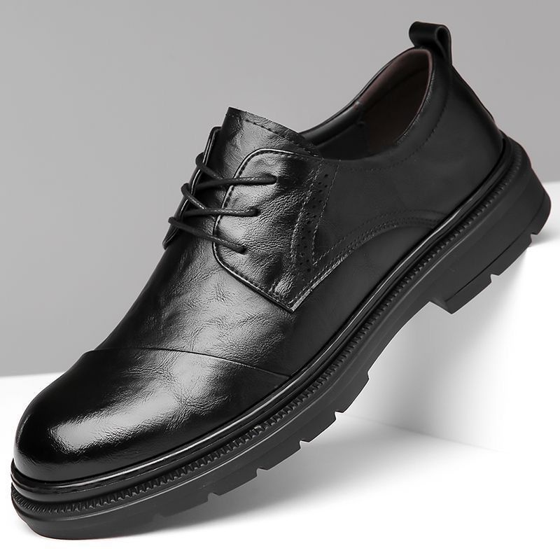 WalkPrime WalkPrime Nuove scarpe da uomo in morbida pelle, versatili, formali, casual, Derby, da sposo, da lavoro, da matrimonio, britanniche_voghion.com