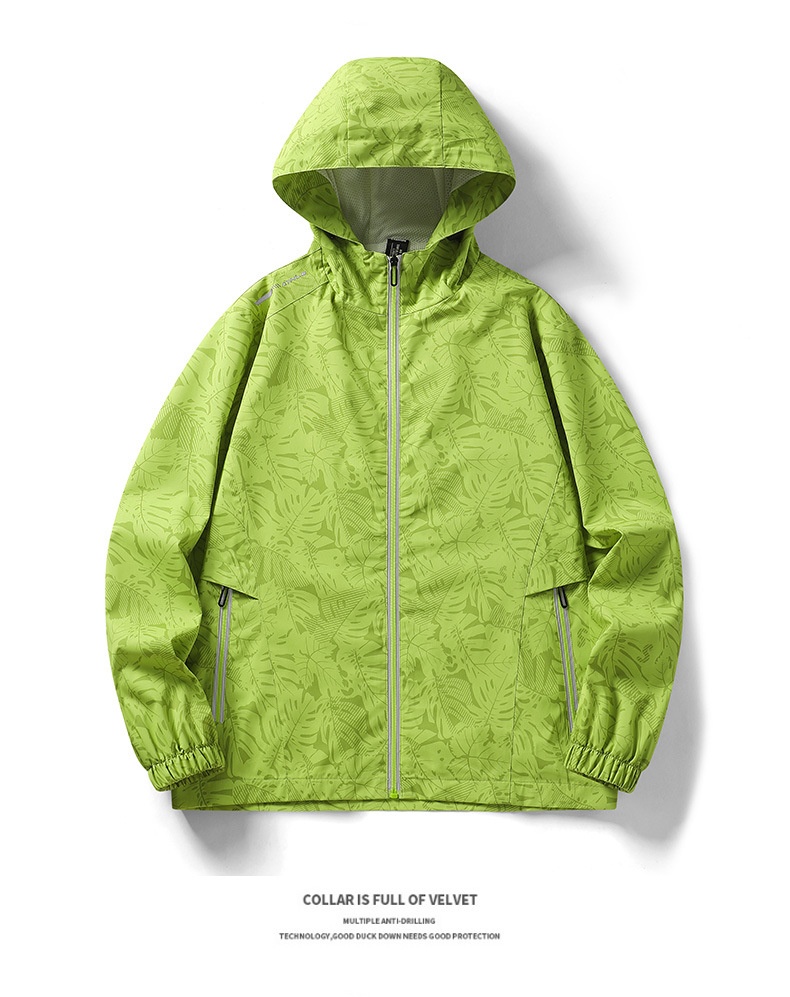 Giacca antivento da uomo per esterni, unisex, alla moda, mimetica, di grandi dimensioni, con cerniera, cappuccio, casual, versatile_voghion.com