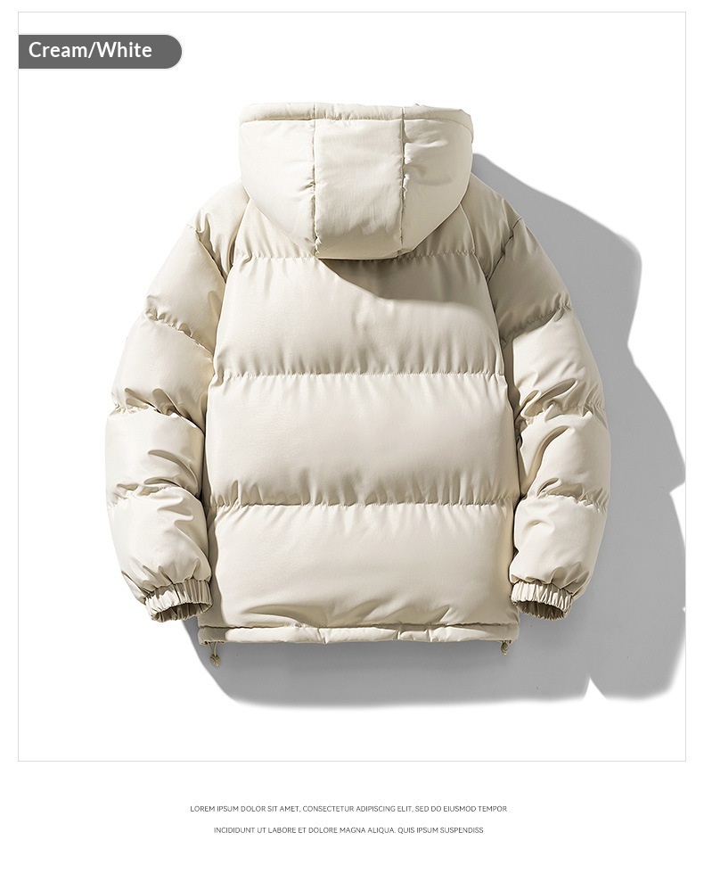 Manteau d'hiver épais en duvet pour garçon, collection 2023, vêtements d'extérieur pour jeunes, veste matelassée en coton, tendance mode homme._voghion.com