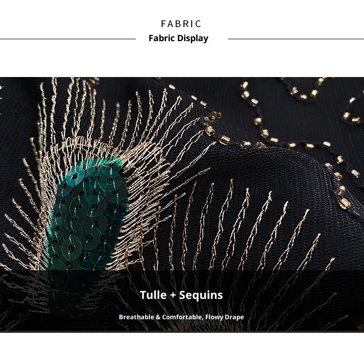 ChicShe ChicShe Hot Selling European And American High-end 1920 Beaded Performance Costume Vintage Sequin Dress_voghion.com