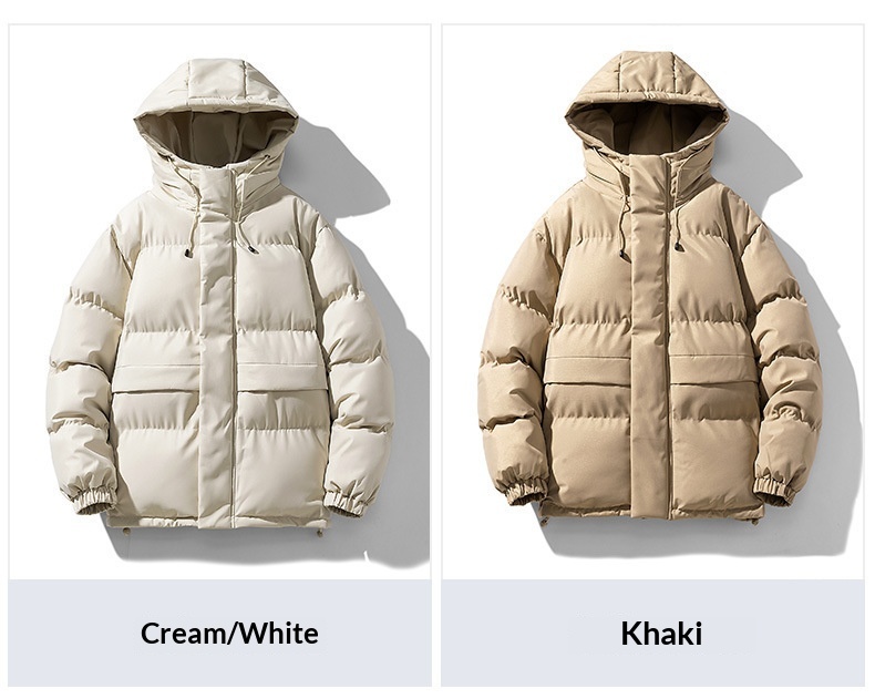 Manteau d'hiver épais en duvet pour garçon, collection 2023, vêtements d'extérieur pour jeunes, veste matelassée en coton, tendance mode homme._voghion.com