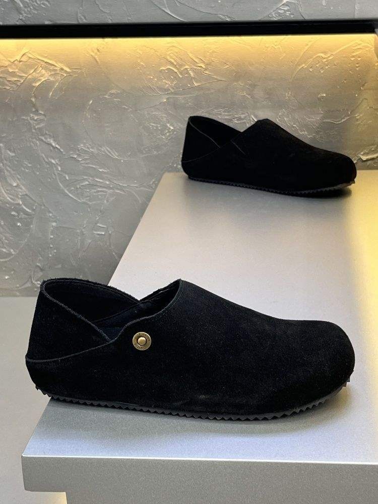 Voyage FGJX Men's European And American Bronze Brown Closed-Toe Two-Way Versatile Loafers Soft Sole Slip-On Lazy_voghion.com