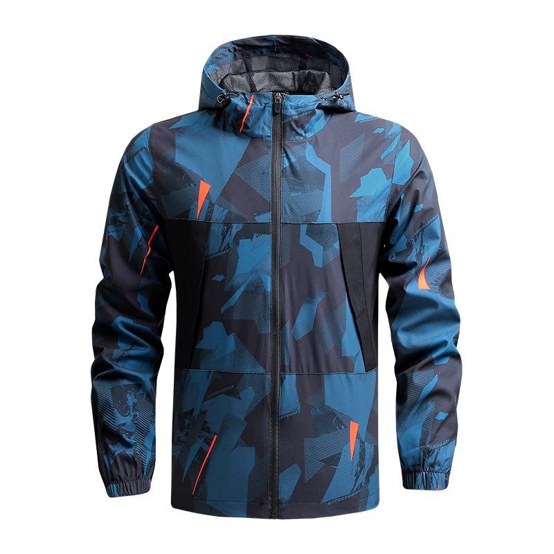 boy Boy Cross-Border Men's Spring And Autumn Hiking Thin Casual Quick-Dry Windproof Outdoor Sports Hooded Jacket_voghion.com