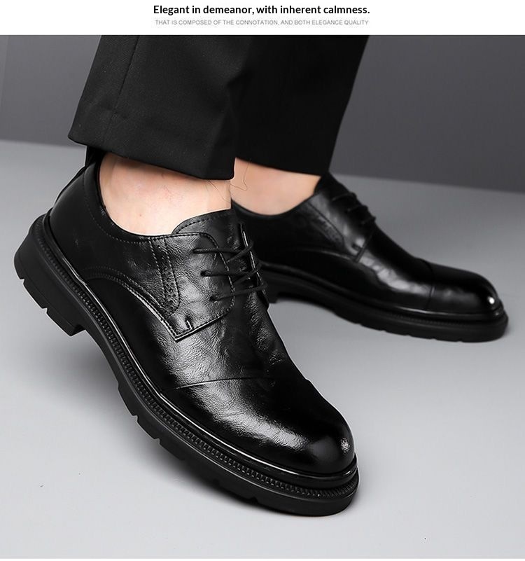 WalkPrime WalkPrime Nuove scarpe da uomo in morbida pelle, versatili, formali, casual, Derby, da sposo, da lavoro, da matrimonio, britanniche_voghion.com