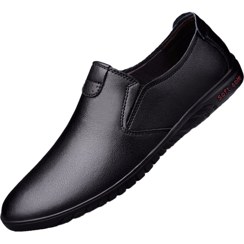 Voyage Voyage Autumn Men's PU Leather Wholesale Casual Shoes Men Soft Sole Breathable Slip-On Loafers_voghion.com