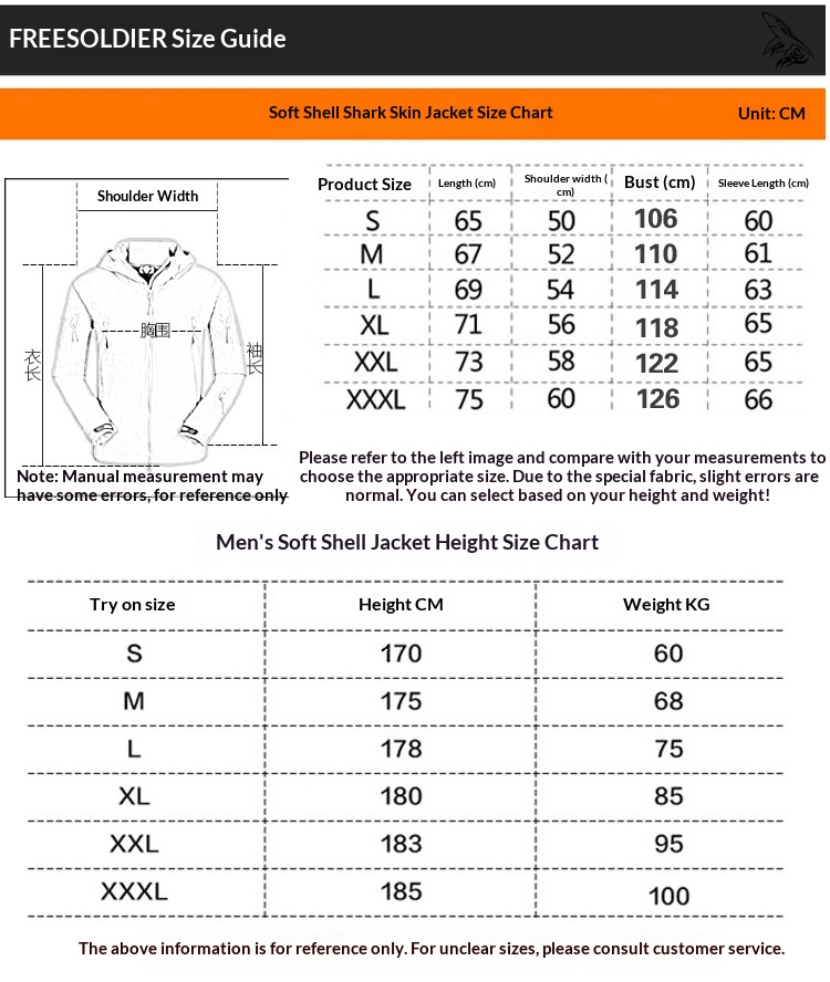 boy Boy Shark Skin Sof Shell Jacke Se For Men Winer Fleece-Lined Warm Mounaineering Waerproof Windproof Skiing Cycling_voghion.com