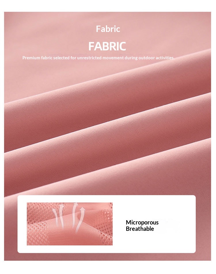 Giacca da trekking traspirante monostrato sottile per ragazzo, da esterno, antivento, impermeabile, transfrontaliera, primaverile e autunnale_voghion.com