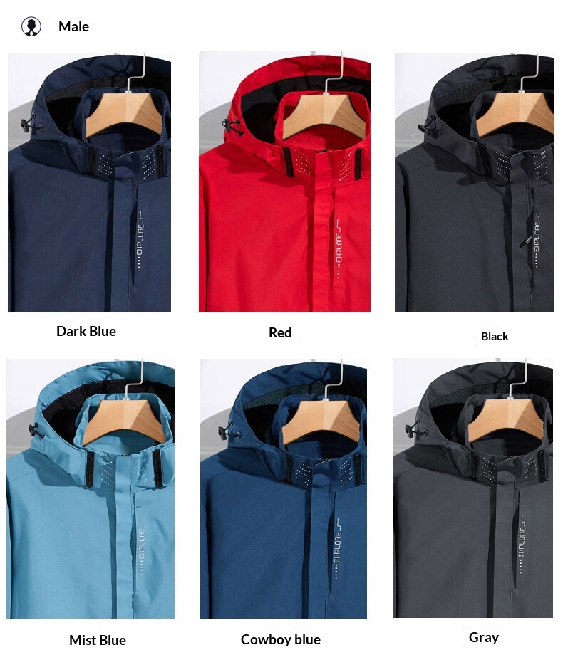 boy Boy Men's Women's Spring And Autumn Thin Single Layer Windproof Waterproof Jacket Outdoor Sports Hiking Windbreaker_voghion.com