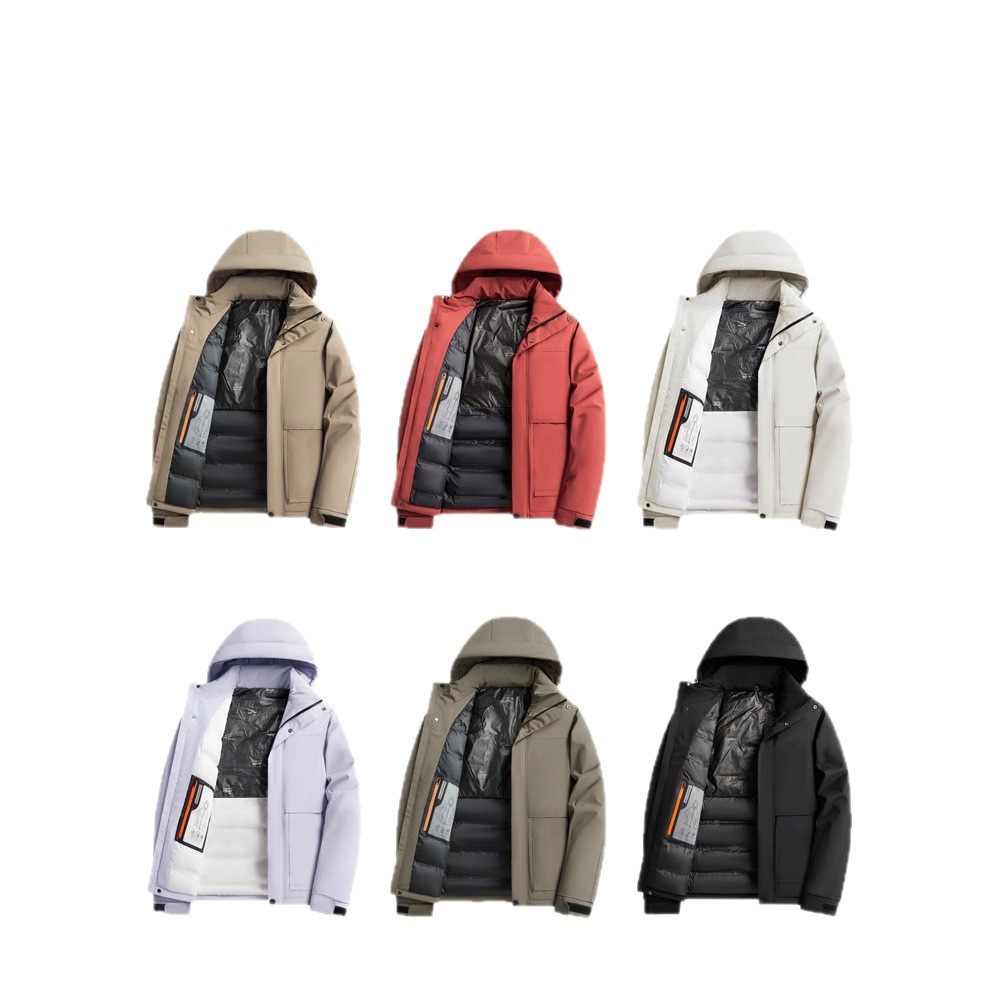 Giacca da ragazzo in piumino, calda e spessa, in cotone al grafene, per uomo, abbigliamento invernale antifreddo_voghion.com