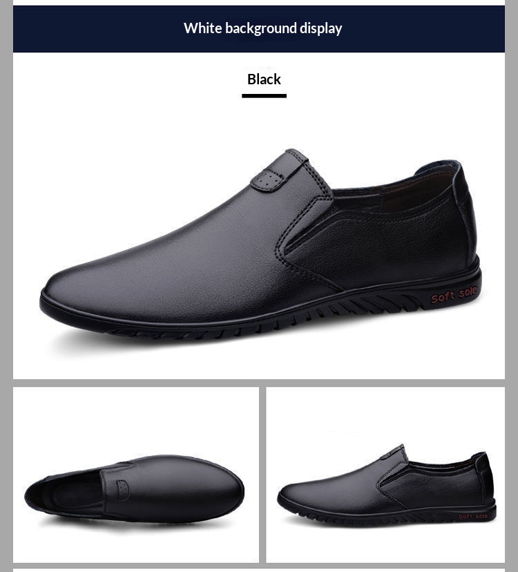 Voyage Voyage Autumn Men's PU Leather Wholesale Casual Shoes Men Soft Sole Breathable Slip-On Loafers_voghion.com