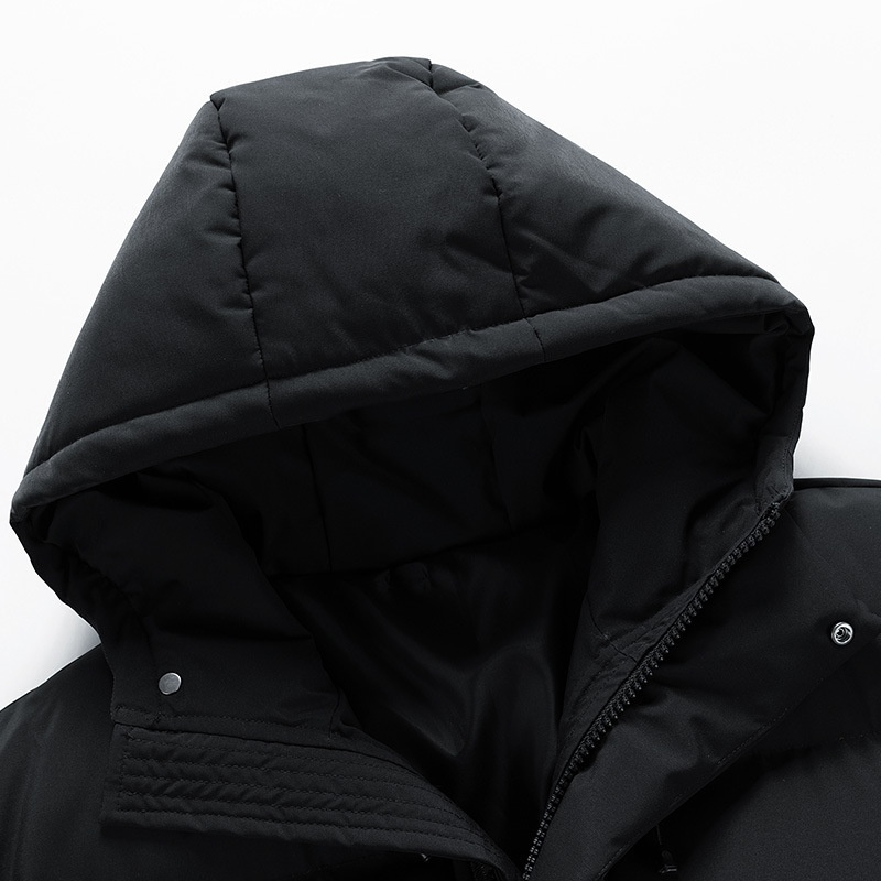 Manteau d'hiver épais en duvet pour garçon, collection 2023, vêtements d'extérieur pour jeunes, veste matelassée en coton, tendance mode homme._voghion.com