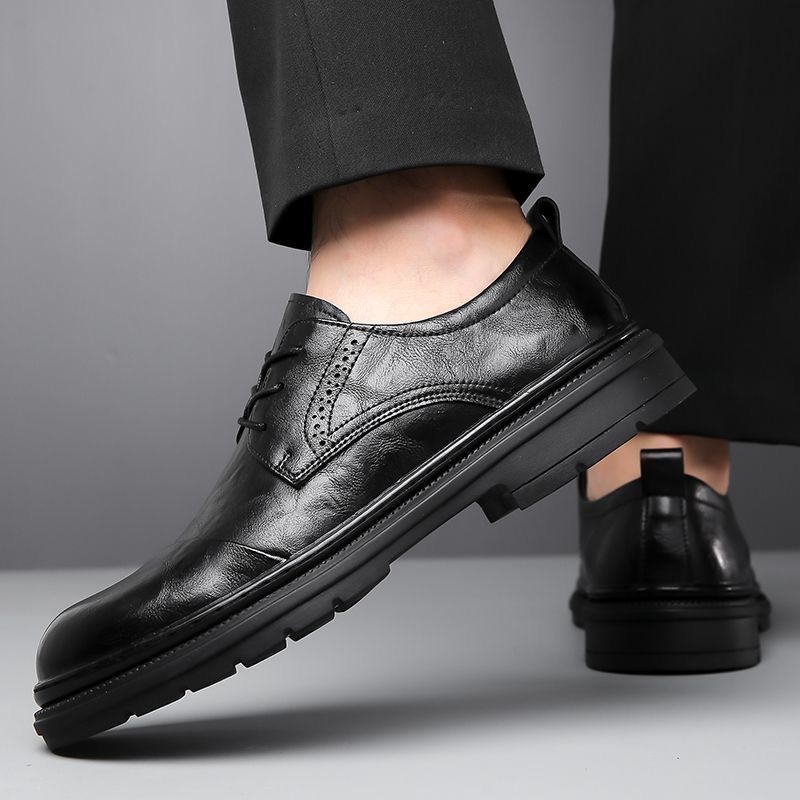 WalkPrime WalkPrime Nuove scarpe da uomo in morbida pelle, versatili, formali, casual, Derby, da sposo, da lavoro, da matrimonio, britanniche_voghion.com