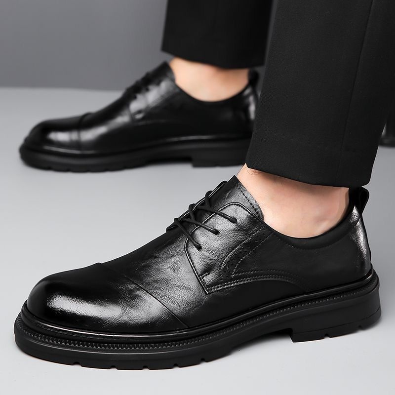 WalkPrime WalkPrime Nuove scarpe da uomo in morbida pelle, versatili, formali, casual, Derby, da sposo, da lavoro, da matrimonio, britanniche_voghion.com