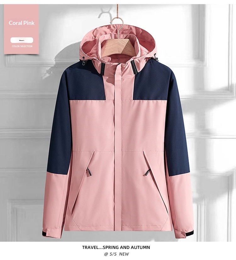 Giacca da trekking traspirante monostrato sottile per ragazzo, da esterno, antivento, impermeabile, transfrontaliera, primaverile e autunnale_voghion.com